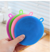 CleanFlex – Silikon-Spülbürste & Multifunktionales Küchenschrubber-Pad