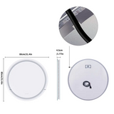 LUVODI Runder Smart LED Badezimmerspiegel