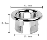 LuxDrain RingCover – Messing-Überlaufring für Waschbecken