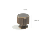 VintageBrass Europäische Messinggriffe – Elegante Bronzegriffe für Schränke, Schubladen und Möbel
