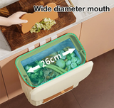 EcoBin Küchen- & Badezimmer Wandmülleimer – 8.5L / 12L mit Deckel