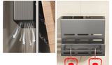 ChefSpace Wandmontierter Messerhalter mit Schneidebrett-Aufbewahrung – Edelstahl