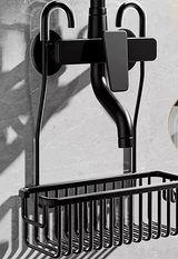 AluGrip Duschablage ohne Bohren – Abnehmbarer Badekorb aus Aluminium – Wandmontage & Edelstahl