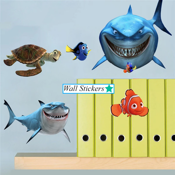 AquaKids 3D Wandsticker Meerestiere