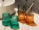 ColorSip HomeCup – Farbiger Anti-Fall Badezimmerbecher