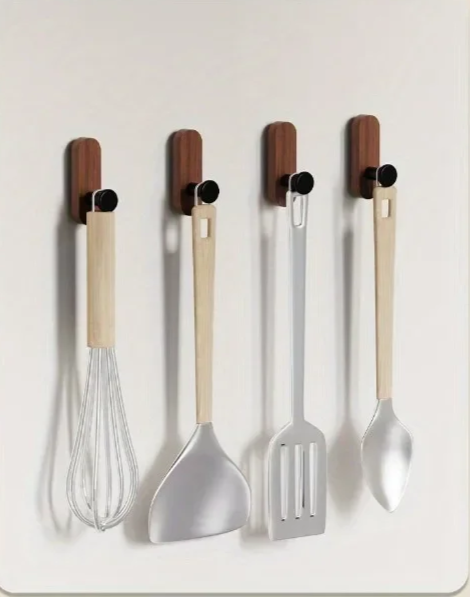 NordicWood Wandhaken aus Walnussholz