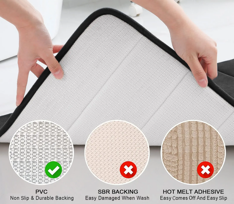 LuxSoft Memory Foam Badematte