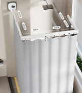 EasyTimes 2025 Faltbare Duschvorhang-Set