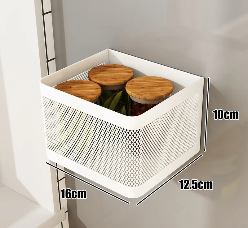 MagnoRack – Magnetisches Kühlschrank-Seitenregal mit Extra Stauraum