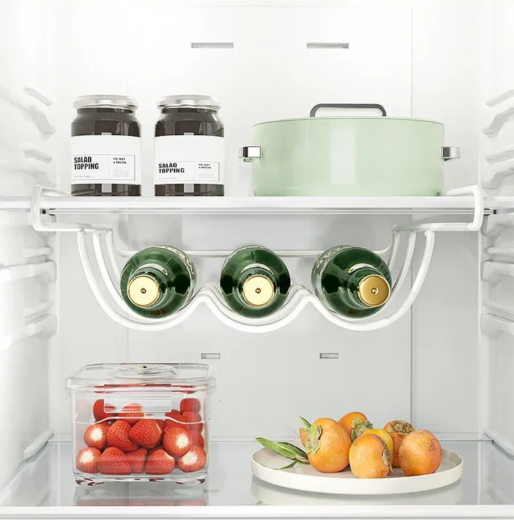 ChillRack – Kreativer Bier- & Weinflaschen Kühlschrank-Organizer mit Hakenfunktion