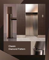 NeroLuxe Waschtischarmatur – Schwarze Messing-Badarmatur | Warm- und Kaltwasserarmatur | Elegante Designarmatur mit Keramikkartusche