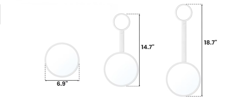ClearView Duschspiegel – Beschlagfreier Spiegel zum Rasieren und Reisen