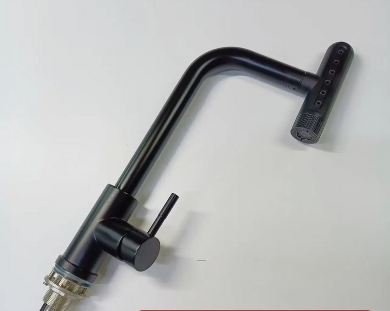 Ausziehbarer Küchenhahn SteelFlex Gun Grey