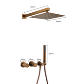RainLux Einbau Duschsystem