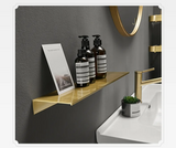 AquaRack Aluminium Wandregal – Premium Badezimmershelf für Shampoo & Duschzubehör
