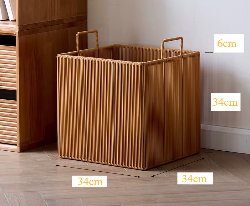 LaundrEase Ästhetischer Wäschekorb