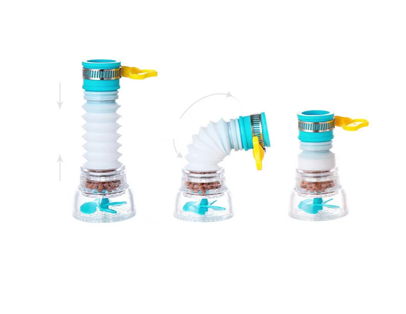 EcoStream 360 – Universeller Wasserhahn-Bubbler mit 360° Drehung & Wassersparfunktion
