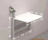 FlexiFold 424 Ultra-Schmaler Klappbarer Wandtisch