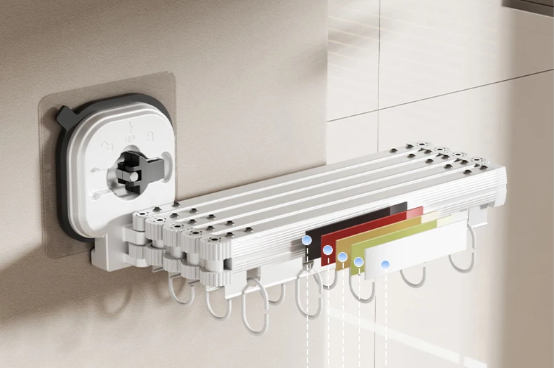 EasyTimes 2025 Faltbare Duschvorhang-Set