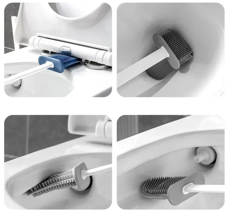FlexiClean Silikon-Toilettenbürstenset