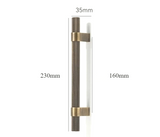 VintageBrass Europäische Messinggriffe – Elegante Bronzegriffe für Schränke, Schubladen und Möbel