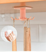 SpinHook360 – Drehbarer Selbstklebender Haken-Organizer für Küche & Bad