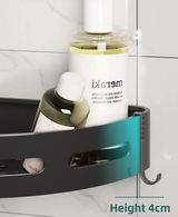 AQUAFIX Selbstklebender Dusch-Organizer – Stark haftend, bohrfrei & wasserdicht