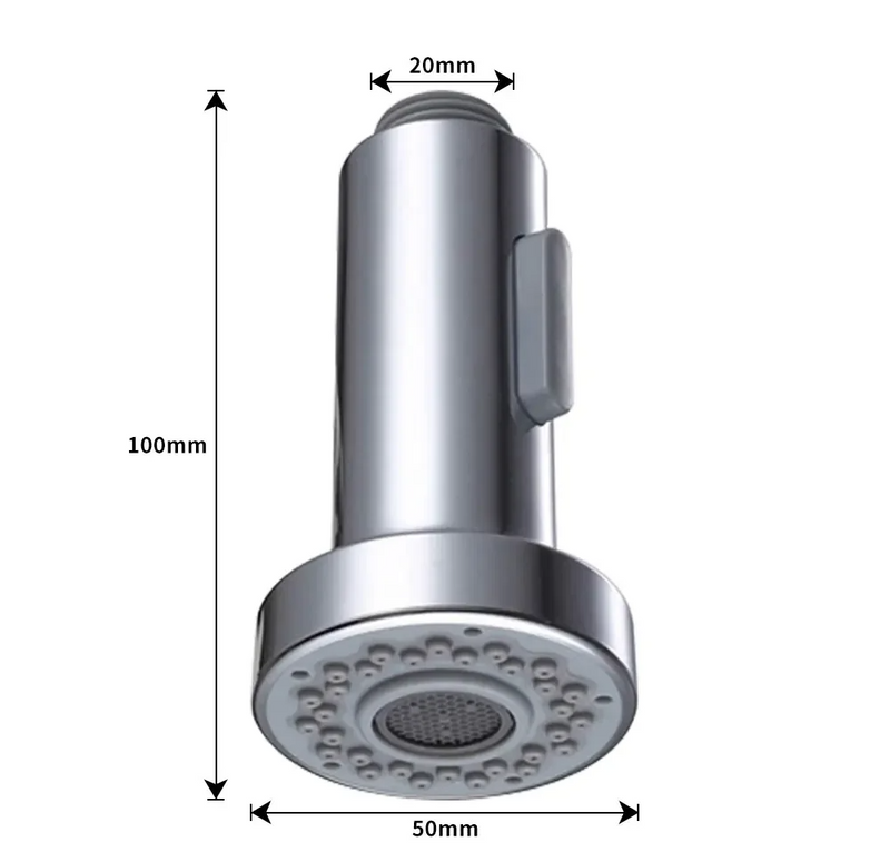 AquaFlex DuoSpray – Multifunktionaler Küchenbrause-Aufsatz mit 2 Strahlarten