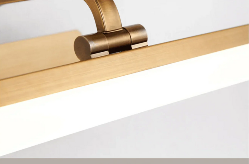 Lumi Bronze LED Spiegel Wandleuchte