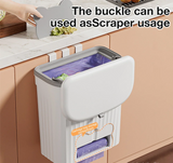 EcoBin Küchen- & Badezimmer Wandmülleimer – 8.5L / 12L mit Deckel