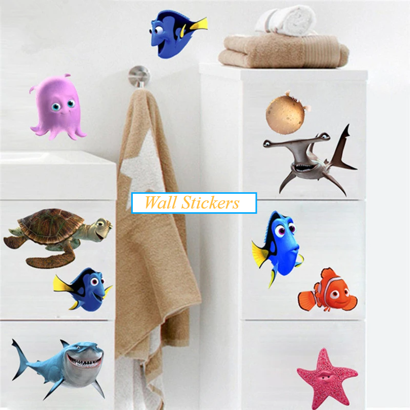AquaKids 3D Wandsticker Meerestiere