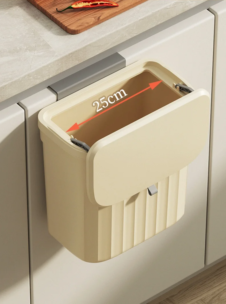 FlexiBin Küchen-Wandmülleimer – 8.5L / 12L mit Deckel