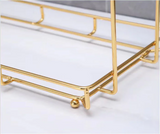 AquaSteel DuoShelf – Wasserdichtes Doppelte Bad- & Küchenregal aus Metall