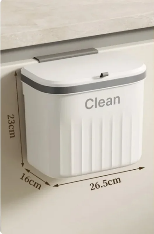FlexiBin Küchen-Wandmülleimer – 8.5L / 12L mit Deckel