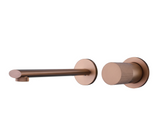 AURÉLIA ROSE ÉLITE – Luxus Unterputz Waschtischarmatur aus Messing in Roségold
