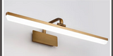 Lumi Bronze LED Spiegel Wandleuchte