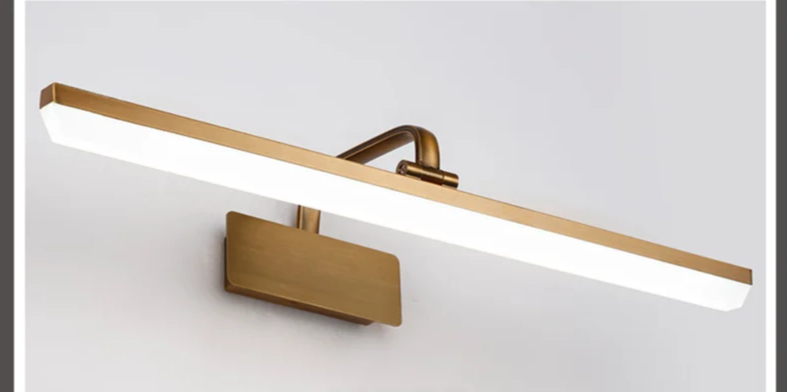 Lumi Bronze LED Spiegel Wandleuchte