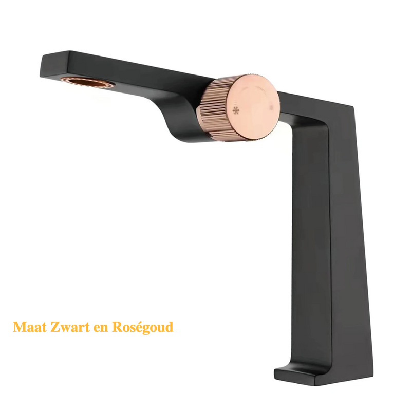 AurumFlow Luxury Pink Gold Waschbeckenarmatur