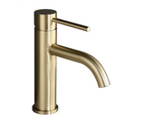 ROSEVÉRA Brushed Gold – Design Waschtischarmatur aus Edelstahl (Einloch, Einhebel)