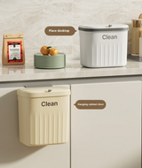 FlexiBin Küchen-Wandmülleimer – 8.5L / 12L mit Deckel