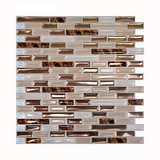 Golden Mosaic Luxe – Selbstklebende Wandfliesen
