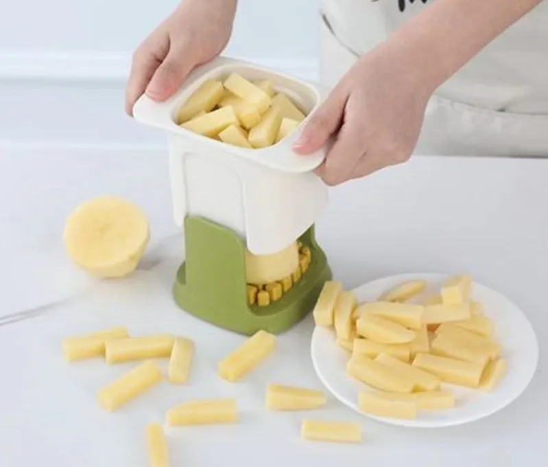 ChopMaster – Multifunktionaler Gemüseschneider & Pommes-Schneider mit Handdruckmechanismus