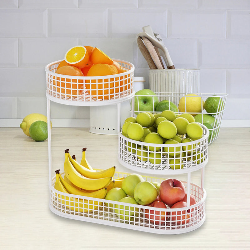 FruitElegance – Metall-Drahtkorb für Obst & Gemüse
