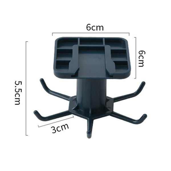 SpinHook360 – Drehbarer Selbstklebender Haken-Organizer für Küche & Bad
