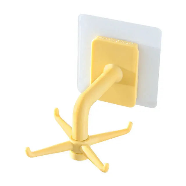 SpinHook360 – Drehbarer Selbstklebender Haken-Organizer für Küche & Bad