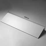 DUOWARE Wandregal Schwarz/Weiß – Aluminium Organizer für Bad, Küche oder Schlafzimmer