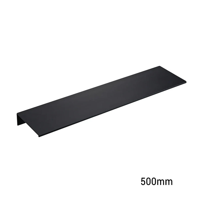DUOWARE Wandregal Schwarz/Weiß – Aluminium Organizer für Bad, Küche oder Schlafzimmer
