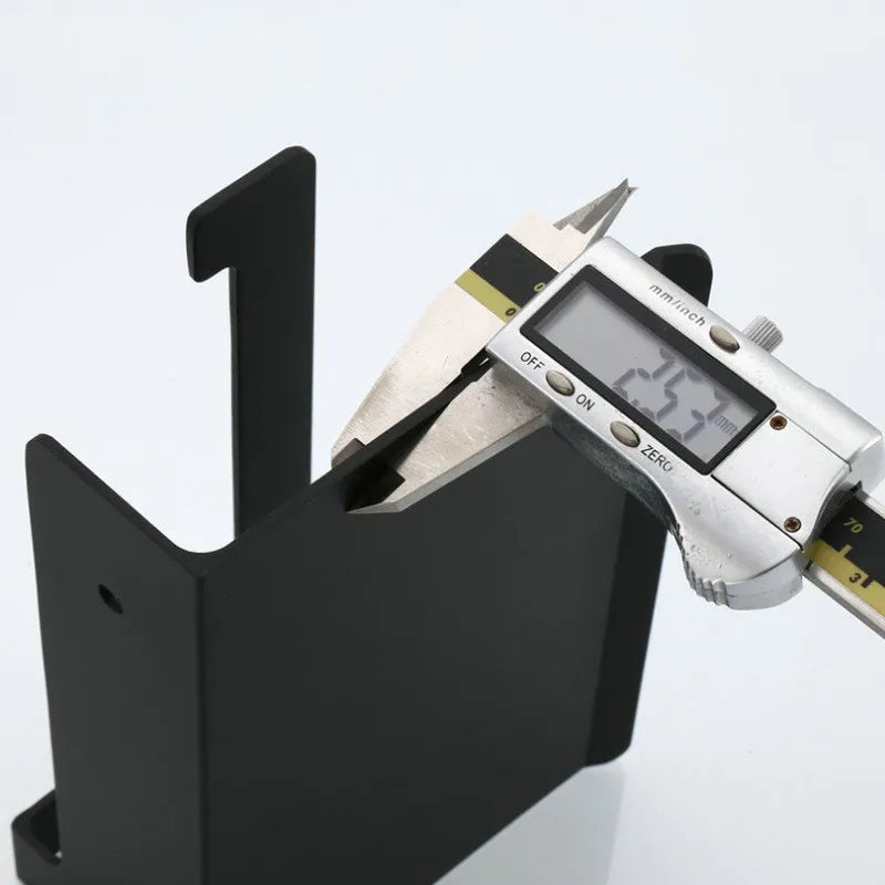 LuxuRoll Aluminium WC-Rollenhalter mit Ablage