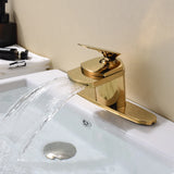 CascadeOne Wasserfall Waschtischarmatur