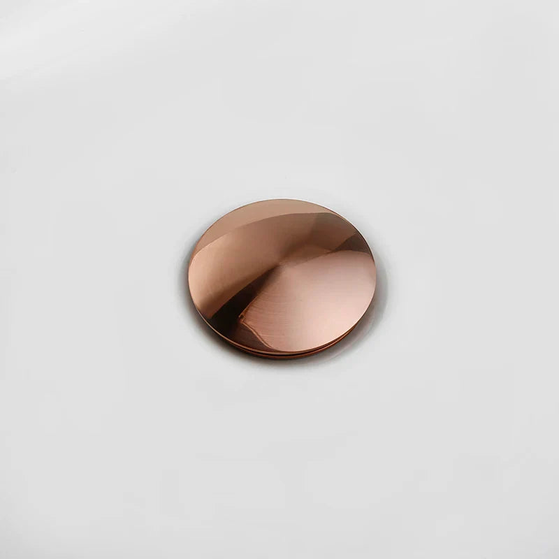 Bagnolux Roségold Waschbecken Ablaufventil